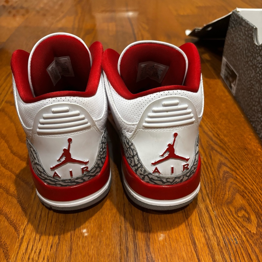 Air Jordan 3 cardinal red - Picture 3 of 8